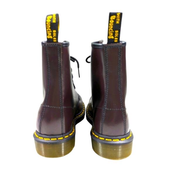 Dr. Martens NWOT 1460 Smooth Eggplant/Black Cherry Size 7L/6M S3031 - Picture 12 of 12